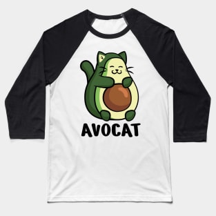 Avocat - cute and funny design for avocado lovers Baseball T-Shirt